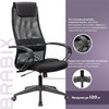 Кресло офисное BRABIX PREMIUM "Stalker EX-608 PL", ткань-сетка/кожзам, черное, 532090 - фото 2687270