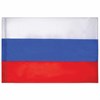 Флаг России 90х135 см без герба, ПОВЫШЕННАЯ прочность и влагозащита, флажная сетка, STAFF, 550227 - фото 2687275