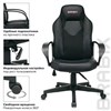Кресло компьютерное BRABIX "Game GM-017", экокожа/ткань, черное, 532641, GM-017_532641 - фото 2687284