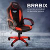 Кресло компьютерное BRABIX "Blaze GM-162", TW/экокожа, черное/красное, 532580, 7083508 - фото 2687484
