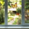 Украшение для окон и стекла ЗОЛОТАЯ СКАЗКА "Бабочки 1", 30х38 см, ПВХ, 591231 - фото 2687601