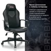 Кресло компьютерное BRABIX "Game GM-017", экокожа/ткань, черное, 532641, GM-017_532641 - фото 2687834