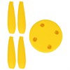 Табурет детский МАМОНТ желтый, от 2 до 7 лет, безвредный пластик, 01.022.01.07.1 - фото 2687922