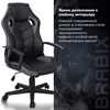 Кресло компьютерное BRABIX "Fighter GM-008", экокожа, черное/серое, 532507 - фото 2688244