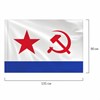 Флаг ВМФ СССР 90х135 см, полиэстер, STAFF, 550235 - фото 2688398