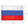 Флаг России 90х135 см без герба, ПРОЧНЫЙ с влагозащитной пропиткой, полиэфирный шелк, STAFF, 550225 - фото 2688433