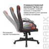 Кресло компьютерное BRABIX "Game GM-017", экокожа/ткань, черное/красное, 532642, GM-017_532642 - фото 2688452