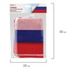 Гирлянда из флагов России, длина 5 м, 10 прямоугольных флажков 20х30 см, BRAUBERG/STAFF, 550185, RU25 - фото 2688786