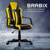 Кресло компьютерное BRABIX "Stripe GM-202", экокожа, черное/желтое, 532510 - фото 2689341