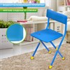 Комплект детской мебели голубой КОСМОС: стол + стул, пенал, BRAUBERG NIKA KIDS, 532634 - фото 2689848