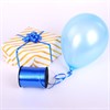 Лента упаковочная декоративная для шаров и подарков, 5 мм х 500 м, синяя, ЗОЛОТАЯ СКАЗКА, 591807 - фото 2689917