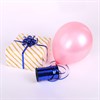 Лента упаковочная декоративная для шаров и подарков, металлик, 5 мм х 250 м, синяя, ЗОЛОТАЯ СКАЗКА, 591818 - фото 2690081