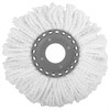 Насадка МОП круглая для швабры из набора для уборки, крепление кольцо, микрофибра, d-16 см, LAIMA, 601488 - фото 2691201