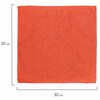 Салфетка универсальная, микрофибра, 30х30 см, оранжевая, 220 г/м2, LAIMA, 601242 - фото 2691347