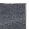 Коврик входной ворсовый влаго-грязезащитный 90х120 см, толщина 7 мм, ребристый, серый, LAIMA, 602872 - фото 2692825