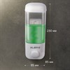 Дозатор для жидкого мыла LAIMA, НАЛИВНОЙ, 0,5 л, белый, ABS-пластик, 601792 - фото 2692983