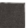 Коврик входной ворсовый влаго-грязезащитный 120х150 см, толщина 7 мм, ребристый, черный, LAIMA, 602877 - фото 2693000