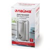 Дозатор для жидкого мыла LAIMA BASIC, 1 л, нержавеющая сталь, зеркальный, 601796 - фото 2693230