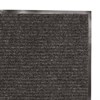 Коврик входной ворсовый влаго-грязезащитный 90х120 см, толщина 7 мм, ребристый, черный, LAIMA, 602874 - фото 2693728