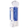 Дозатор для жидкого мыла LAIMA, НАЛИВНОЙ, 0,38 л., белый (тонированный), ABS-пластик, 603921 - фото 2693914