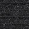 Коврик входной ворсовый влаго-грязезащитный 40х60 см, толщина 7 мм, ребристый, черный, LAIMA, 602863 - фото 2694105