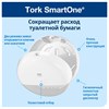 Диспенсер для туалетной бумаги TORK (Система T8) SmartOne, белый, 680000 - фото 2694122