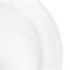 Одноразовые тарелки плоские, КОМПЛЕКТ 100 шт., пластик, d=220 мм, СТАНДАРТ, белые, ПП, холодное/горячее, LAIMA, 602649 - фото 2694377