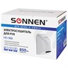 Сушилка для рук SONNEN HD-988, 850 Вт, пластиковый корпус, белая, 604189 - фото 2694599