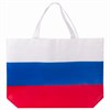 Сумка "Флаг России" триколор, 40х29 см, нетканое полотно, BRAUBERG, 605519, RU39 - фото 2695166