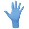 Перчатки нитриловые многоразовые ОСОБО ПРОЧНЫЕ, 5 пар (10 шт.), M (средний), голубые, LAIMA, 605017 - фото 2695400