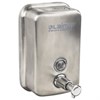 Дозатор для жидкого мыла LAIMA PROFESSIONAL INOX (гарантия 3 года), 0,5 л, нержавеющая сталь, матовый, 605396 - фото 2695704