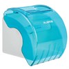 Диспенсер для бытовой туалетной бумаги LAIMA, тонированный голубой, 605043 - фото 2696073