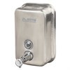 Дозатор для жидкого мыла LAIMA PROFESSIONAL INOX (гарантия 3 года), 0,5 л, нержавеющая сталь, матовый, 605396 - фото 2696128