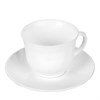 Набор чайный на 6 персон, 6 чашек объемом 220 мл и 6 блюдец, белое стекло, "Trianon", LUMINARC, E8845 - фото 2696165