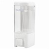 Дозатор для жидкого мыла LAIMA, НАЛИВНОЙ, 0,48 л, белый, ABS пластик, 605052 - фото 2697095