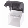 Диспенсер для бытовой туалетной бумаги LAIMA, тонированный серый, 605044 - фото 2697358