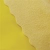 Перчатки латексные MANIPULA "Блеск", хлопчатобумажное напыление, размер 9-9,5 (L), желтые, L-F-01 - фото 2697659