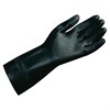 Перчатки латексно-неопреновые MAPA Technic/UltraNeo 420, хлопчатобумажное напыление, размер 7 (S), черные - фото 2697739