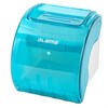 Диспенсер для бытовой туалетной бумаги LAIMA, тонированный голубой, 605043 - фото 2698381