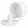 Диспенсер для туалетной бумаги LAIMA PROFESSIONAL ORIGINAL (Система T2), малый, белый, ABS, 605766 - фото 2698541