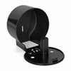 Диспенсер для туалетной бумаги LAIMA PROFESSIONAL ORIGINAL (Система T2), малый, черный, ABS-пластик, 605767 - фото 2698601