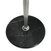 Вешалка-стойка BRABIX "CR-8121" на мраморном диске, металл, 6+4 крючка, цвет серебристый, 606437 - фото 2699577