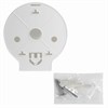 Диспенсер для туалетной бумаги LAIMA PROFESSIONAL ORIGINAL (Система T2), малый, белый, ABS, 605766 - фото 2699889