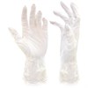 Перчатки виниловые КОМПЛЕКТ 5 пар (10 шт.), размер L (большой) белые, DORA, 2004-002 - фото 2700046