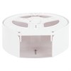 Диспенсер для туалетной бумаги LAIMA PROFESSIONAL BASIC (Система T2), малый, белый, ABS-пластик, 606682 - фото 2700321