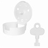 Диспенсер для туалетной бумаги LAIMA PROFESSIONAL ORIGINAL (Система T1), БОЛЬШОЙ, белый, ABS-пластик, 605768 - фото 2700483
