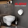 Диспенсер для туалетной бумаги LAIMA PROFESSIONAL ORIGINAL (Система T8), белый, ABS-пластик, 605769 - фото 2701113