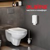 Диспенсер для туалетной бумаги листовой LAIMA PROFESSIONAL ORIGINAL (Система T3), белый, ABS-пластик, 605770 - фото 2701307
