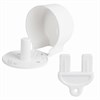 Диспенсер для туалетной бумаги LAIMA PROFESSIONAL ORIGINAL (Система T2), малый, белый, ABS, 605766 - фото 2701649