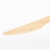 Нож одноразовый деревянный 160 мм, КОМПЛЕКТ 100 шт., БЕЛЫЙ АИСТ, 607575, 59 - фото 2701853